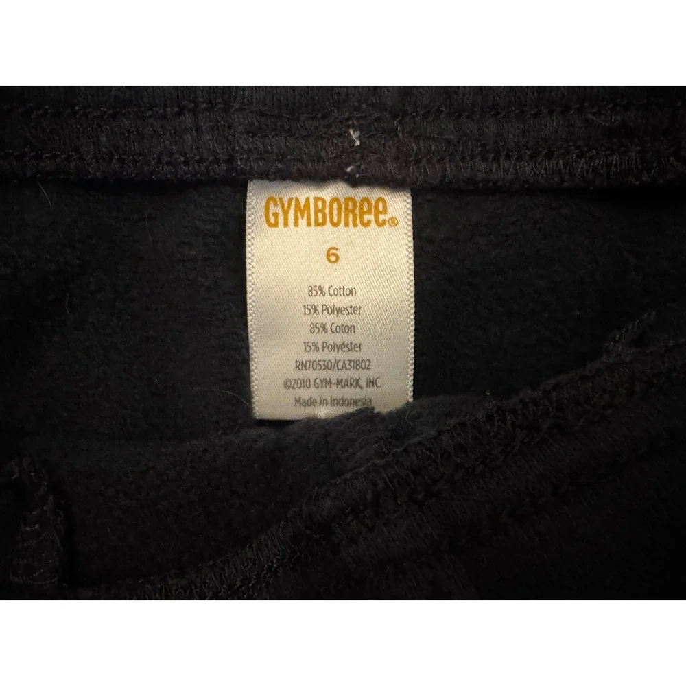 Gymboree Navy Blue Fleece Sweatpants Straight Leg‎ Drawstring Size 6 Boys